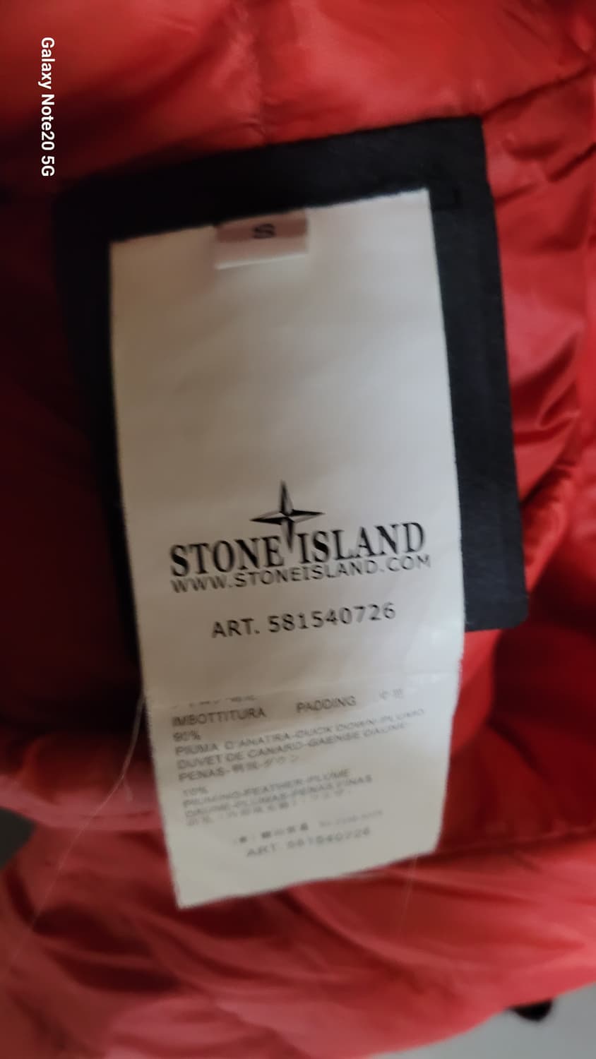 스톤아일랜드 마이크로 립스탁 패딩 상품이미지5