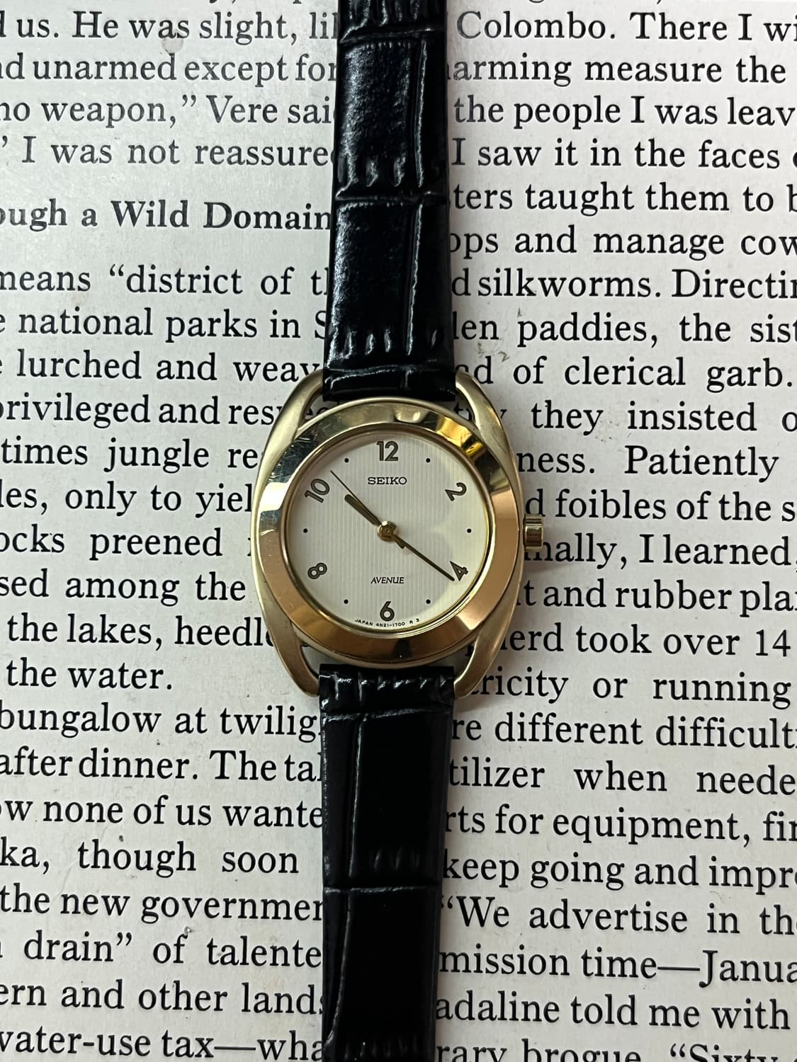 SEIKO AVENUE 레이디스 쿼츠 상품이미지1