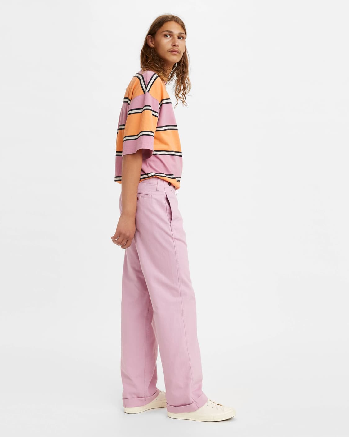 [32] LVC 20s 치노 팬츠 핑크 새상품 상품이미지4