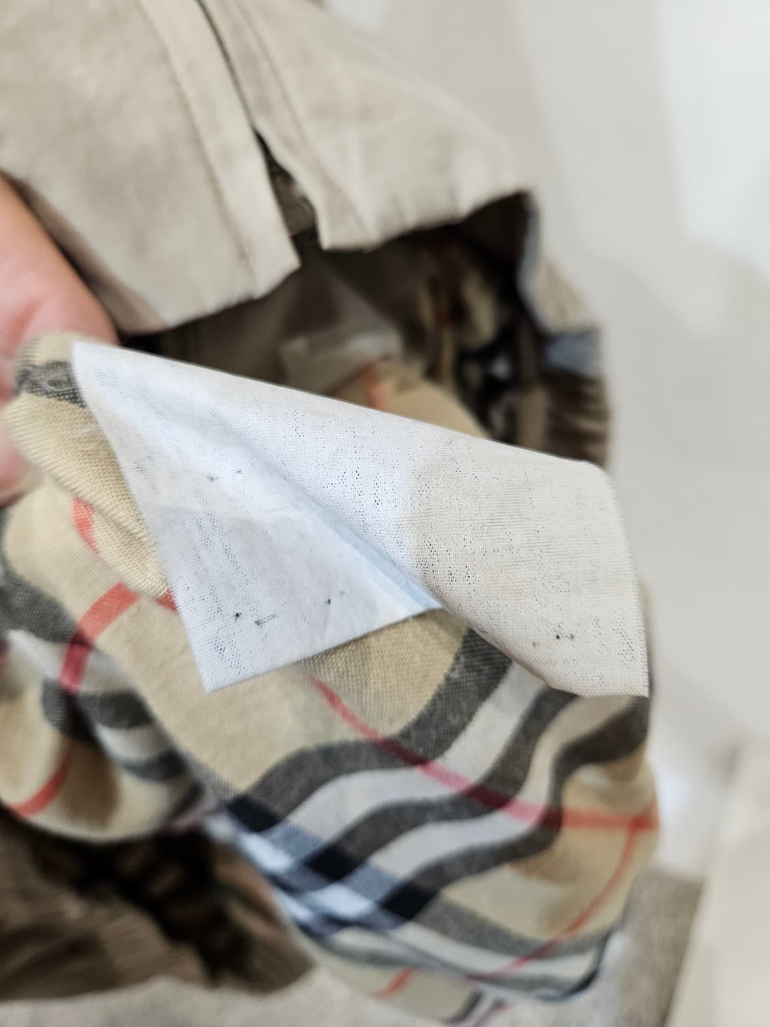 버버리 노바체크 면 자켓 상품이미지4