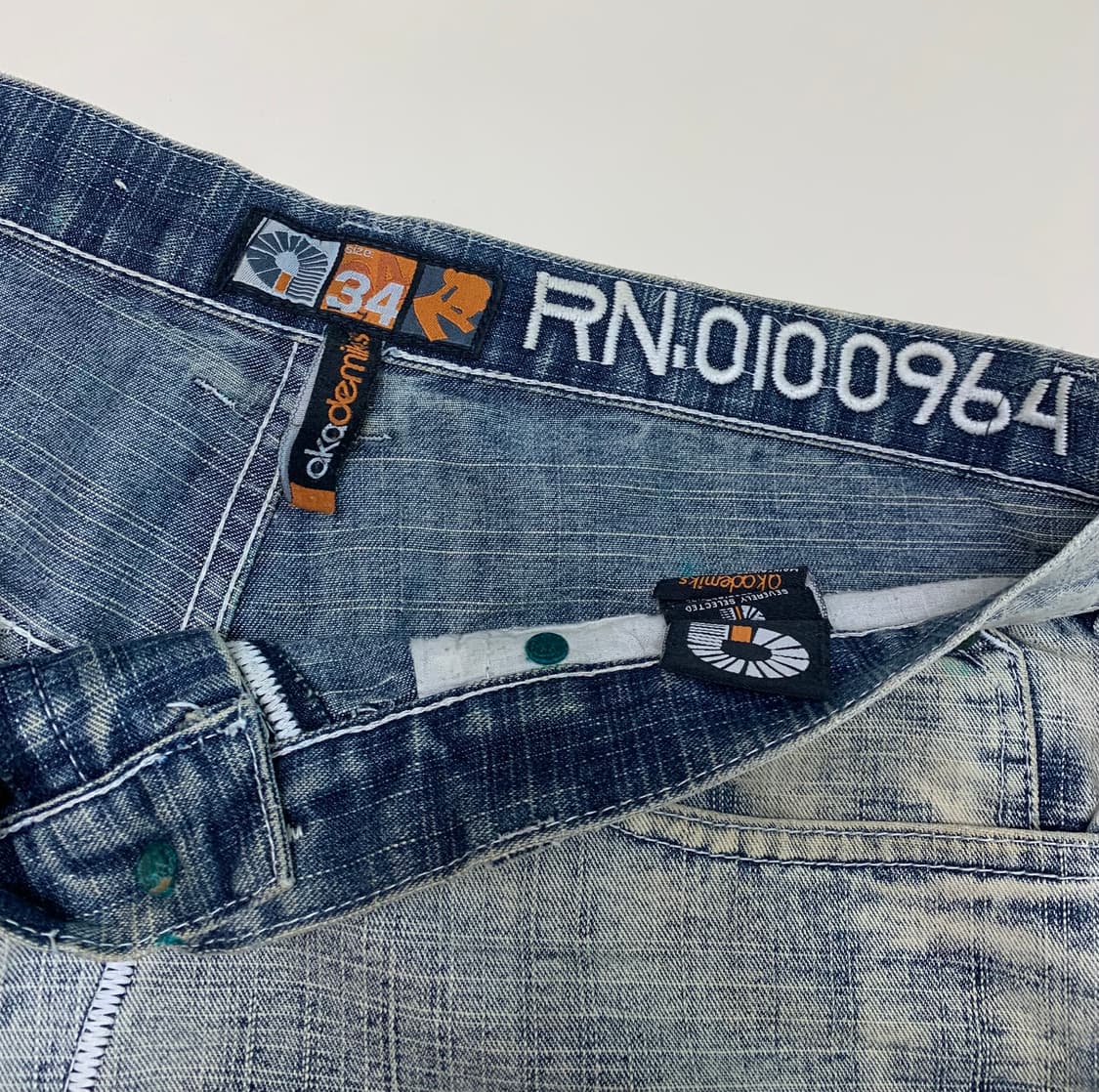 AKDMKS 아카데믹스 힙합 데님 쇼츠 상품이미지3