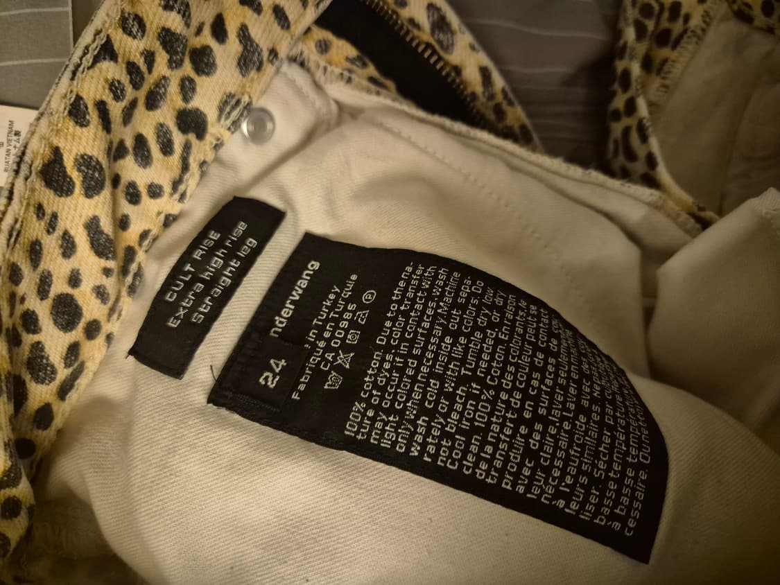 Alexander Wang 알렉산더왕 레오파드 진 상품이미지6