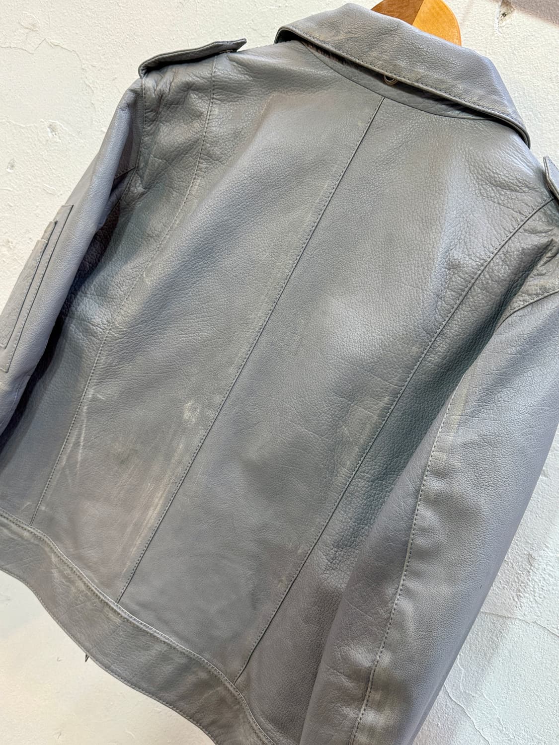 알레산드로 달레쿠아 레더자켓 상품이미지3