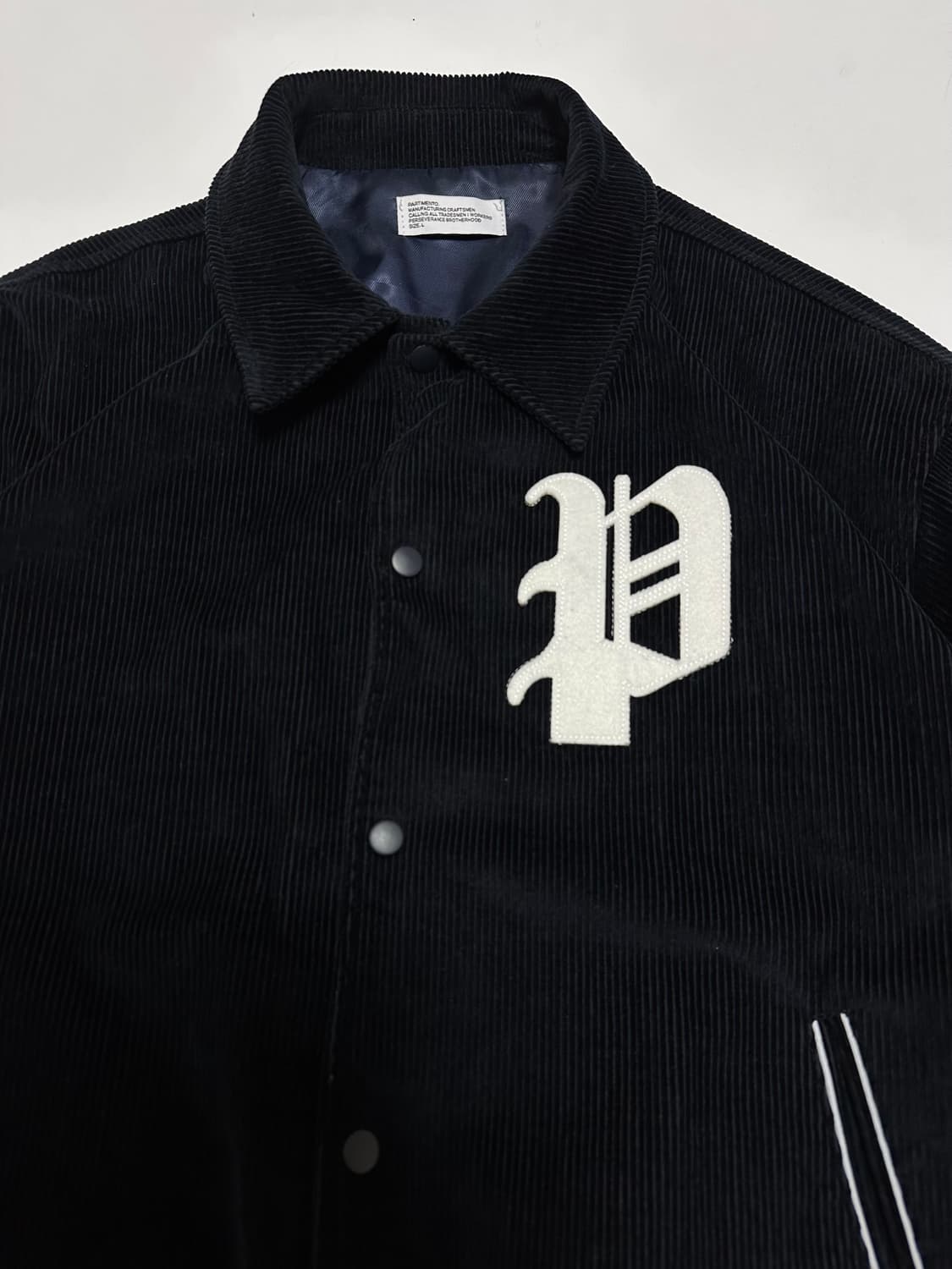 파르티멘토 코듀로이 네이비 자켓 상품이미지4