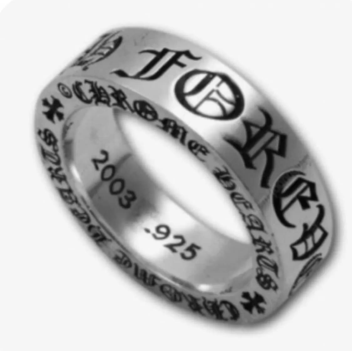 크롬하츠 포에버링 6mm [us7] 상품이미지1