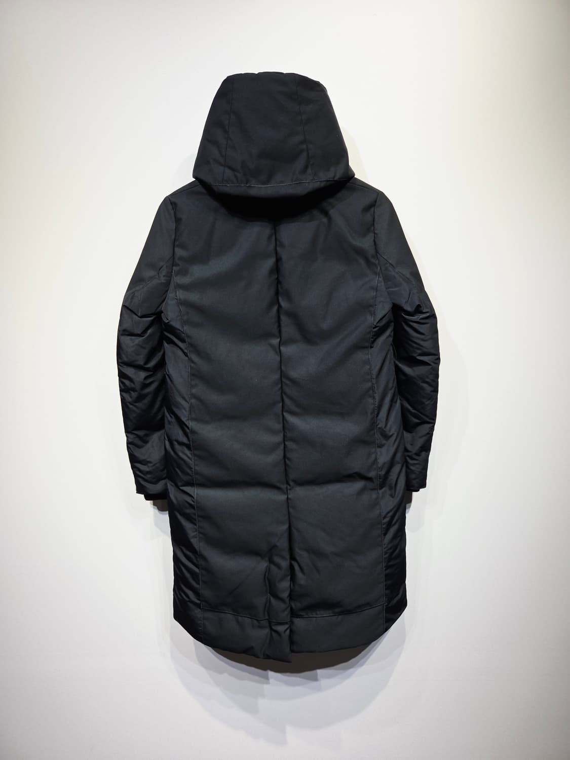 44~55. KUHO 구호 블랙 하이넥 구스다운 롱 패딩 상품이미지5