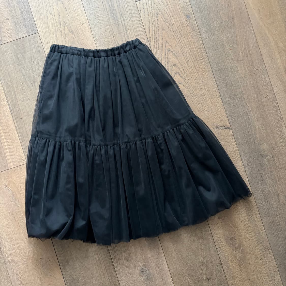 Layer Shirring Volume Tulle Skirt 상품이미지4