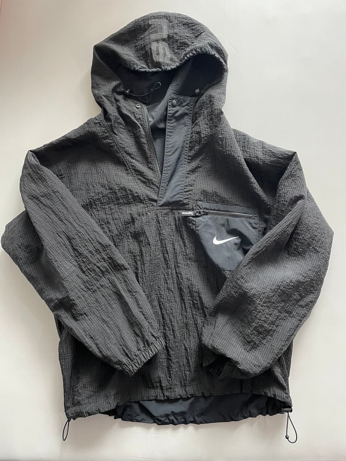 슈프림 나이키 리버시블 아노락 블랙 M 상품이미지2