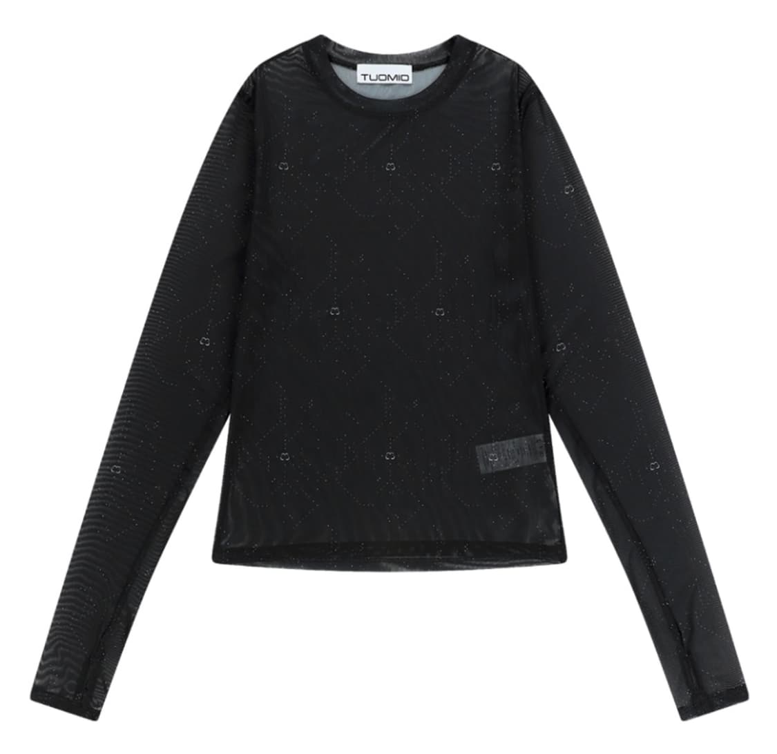 뚜오미오 그래픽 메쉬 롱슬리브 상품이미지4