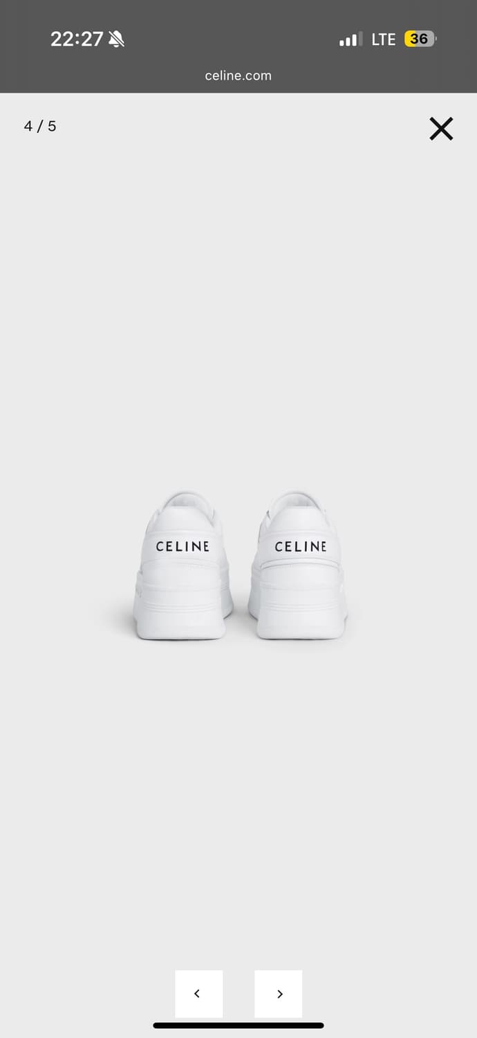 셀린느 블록 스니커즈 올흰 상품이미지3