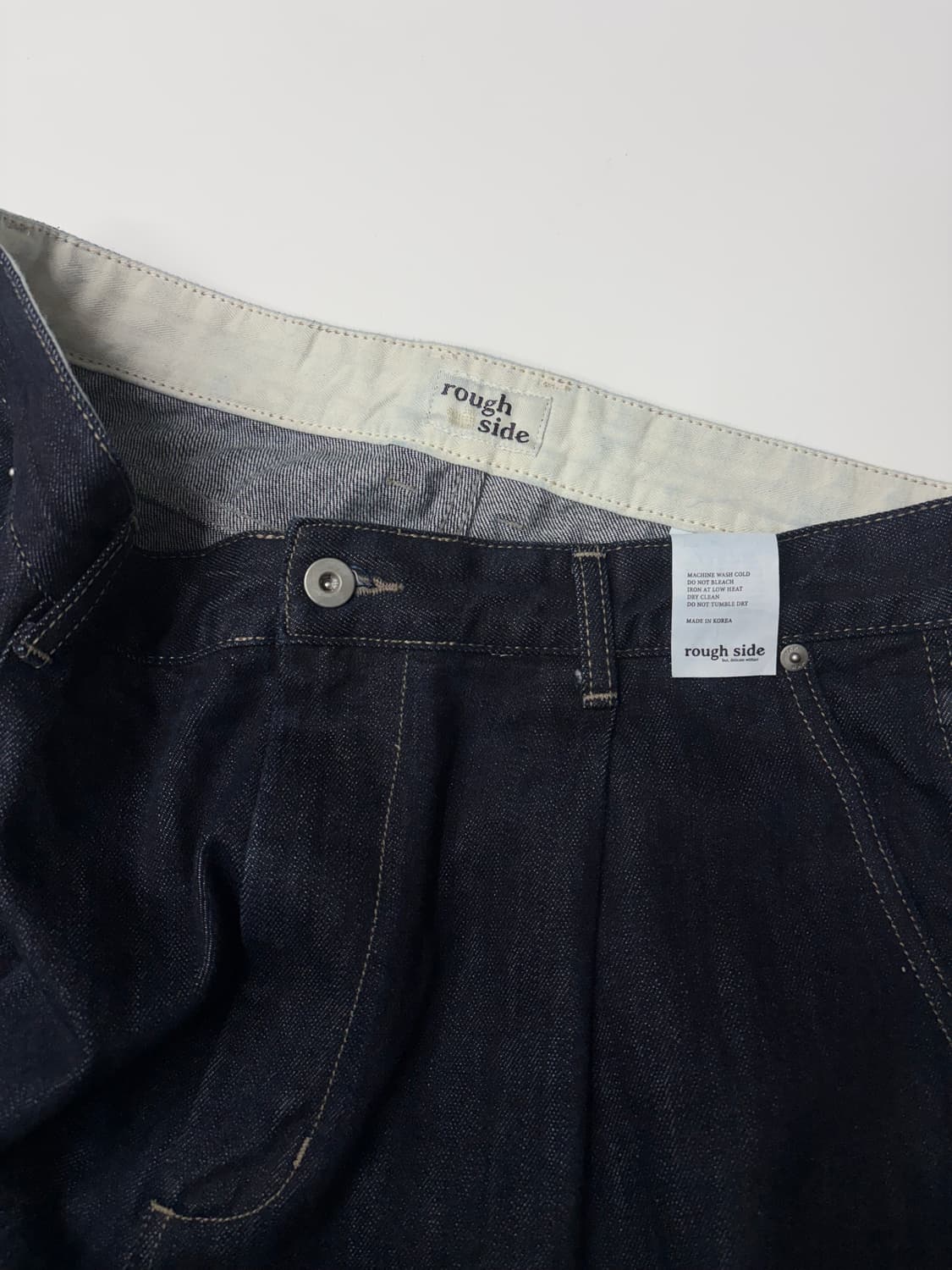 러프사이드 드레이프 시그니처 데님 상품이미지5