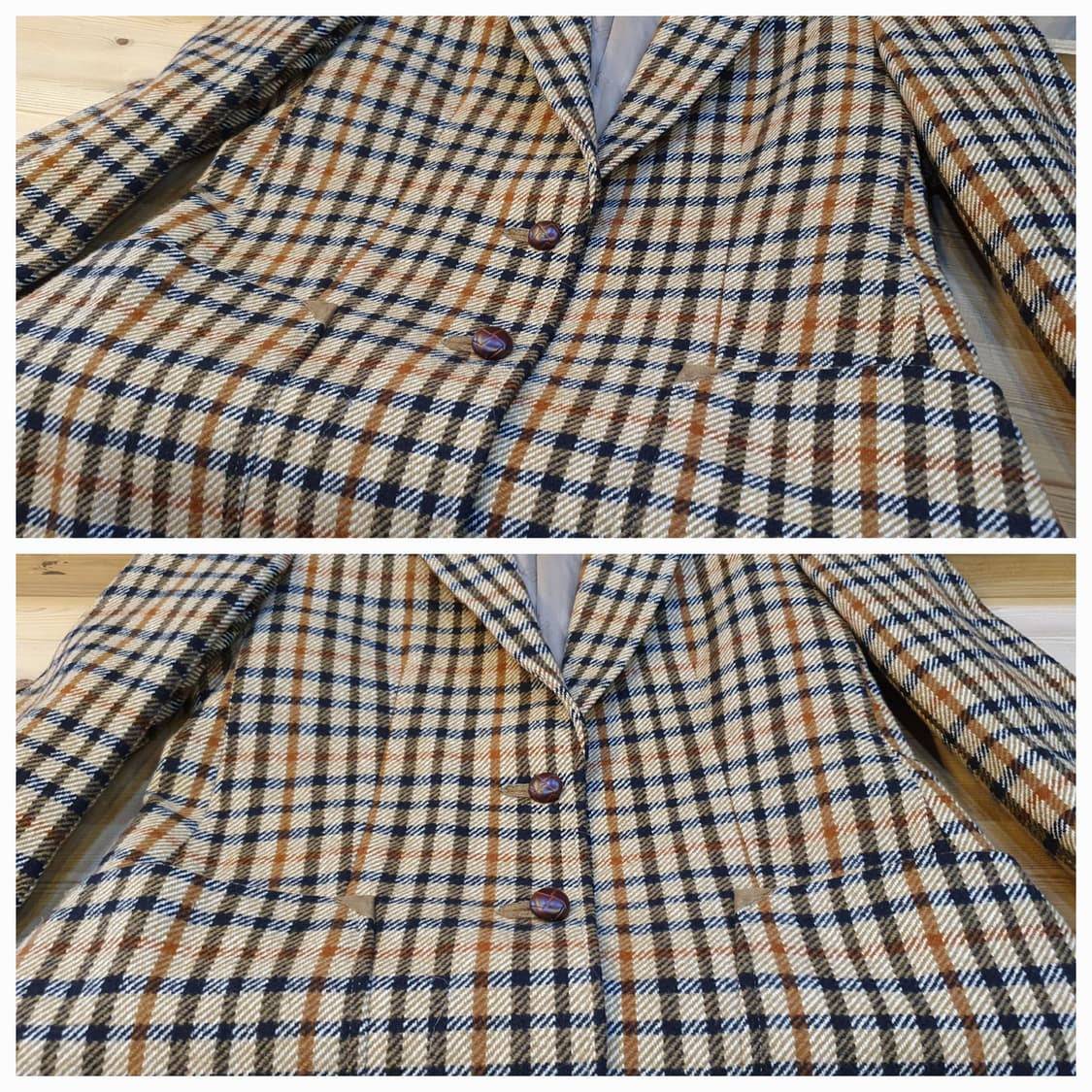 55.닥스 체크 자켓 상품이미지5