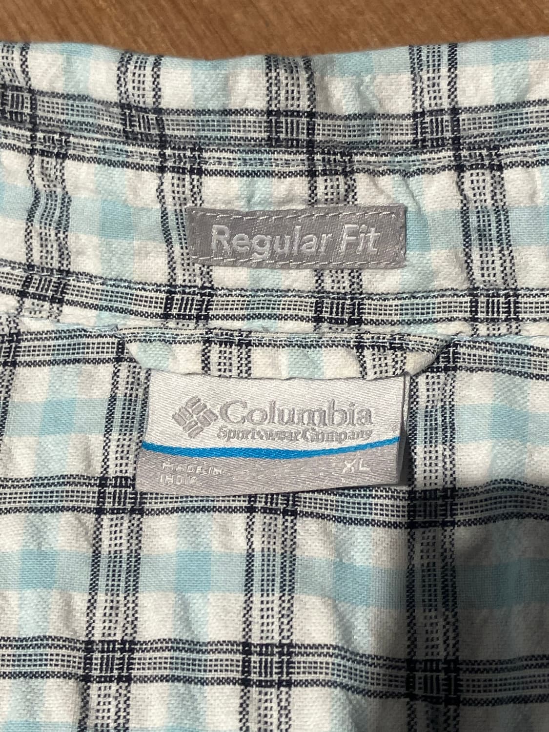 Columbia 체크 반팔 셔츠 XL 상품이미지7