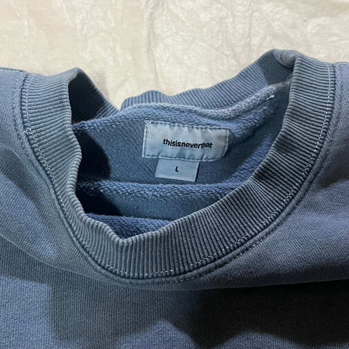 디스이즈네버댓 워싱 맨투맨 L 상품이미지3