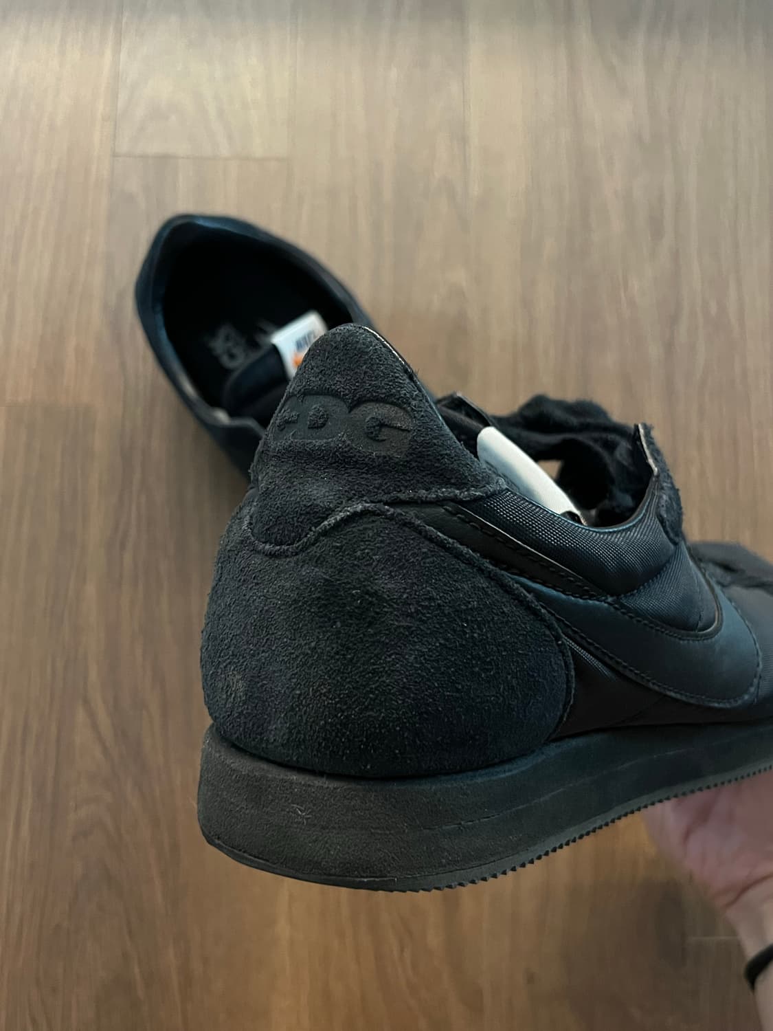 꼼데가르송 블랙 나이키 이글 트리플 블랙 280 상품이미지5