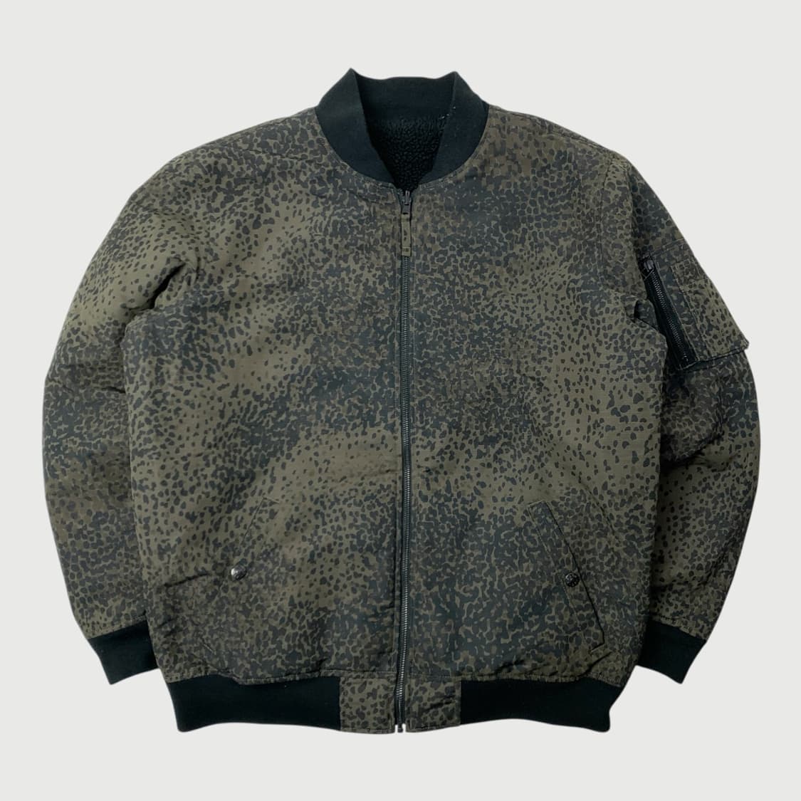 [L/정품] 리바이스 리버서블 카모플라주 쉐르파 자켓 상품이미지1