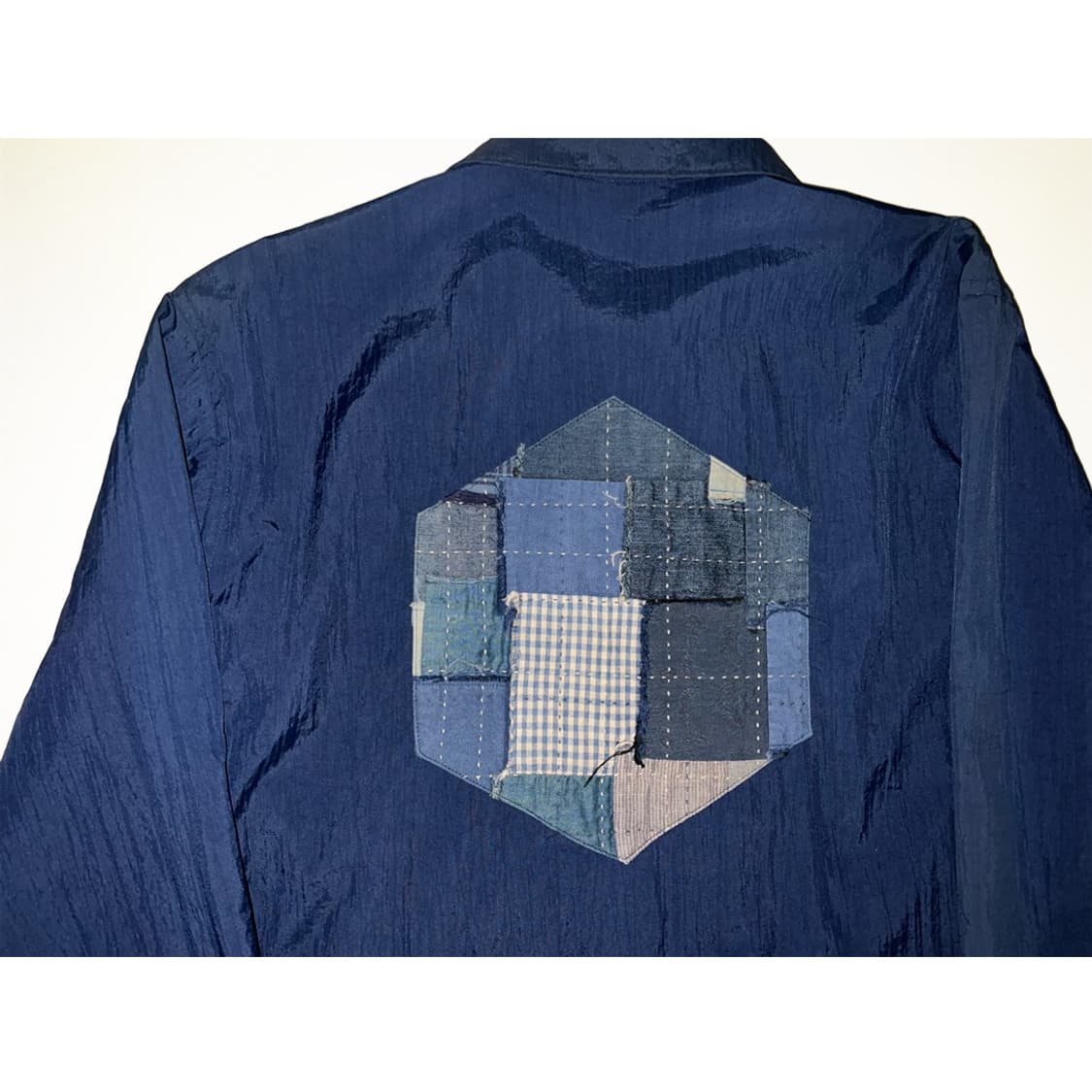 Kuon Boro Jacket (Navy) 상품이미지4