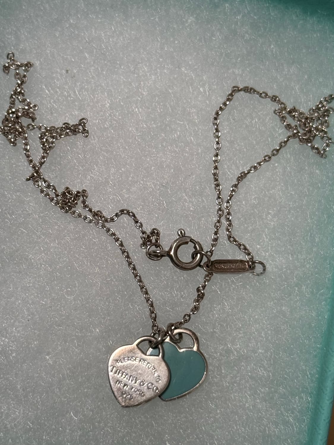 티파니앤코 리턴투 더블 하트 팬던트 목걸이 상품이미지2