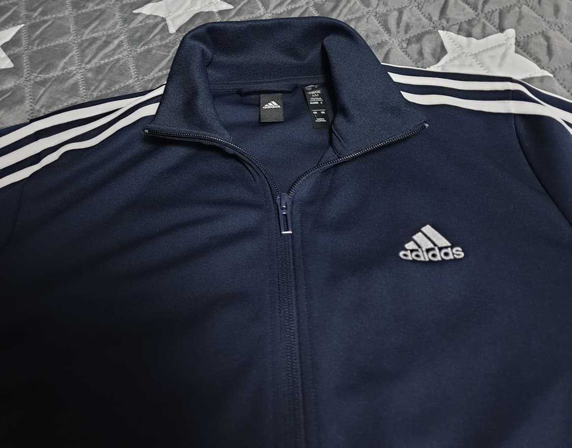 아디다스 3선 WU 져지 셋업 네이비 (상의:L 하의:M) 상품이미지2