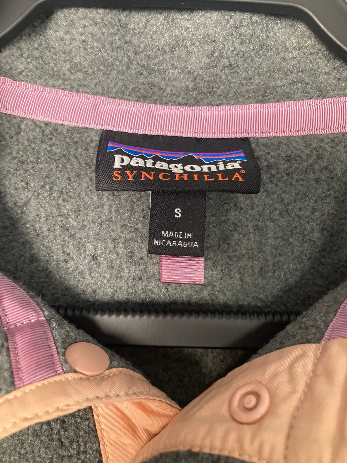 파타고니아 신칠라 풀오버 니켈/피치 (S) 상품이미지3