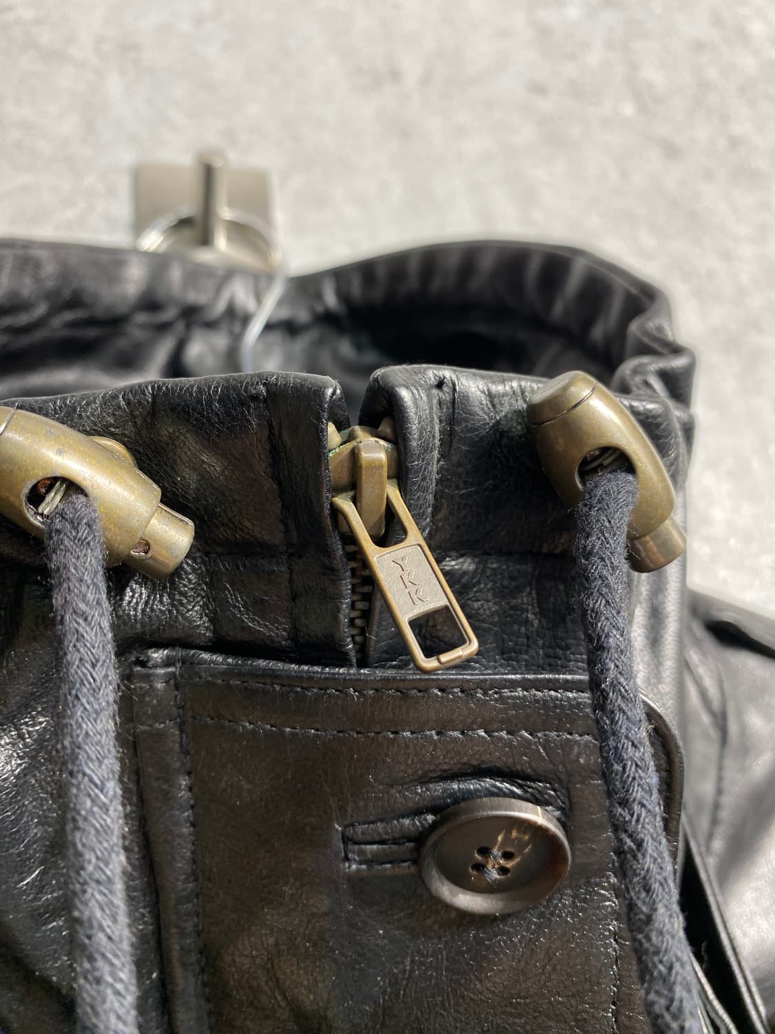 [M] G.V Jeans 우먼스 양가죽 레더 코트 상품이미지5