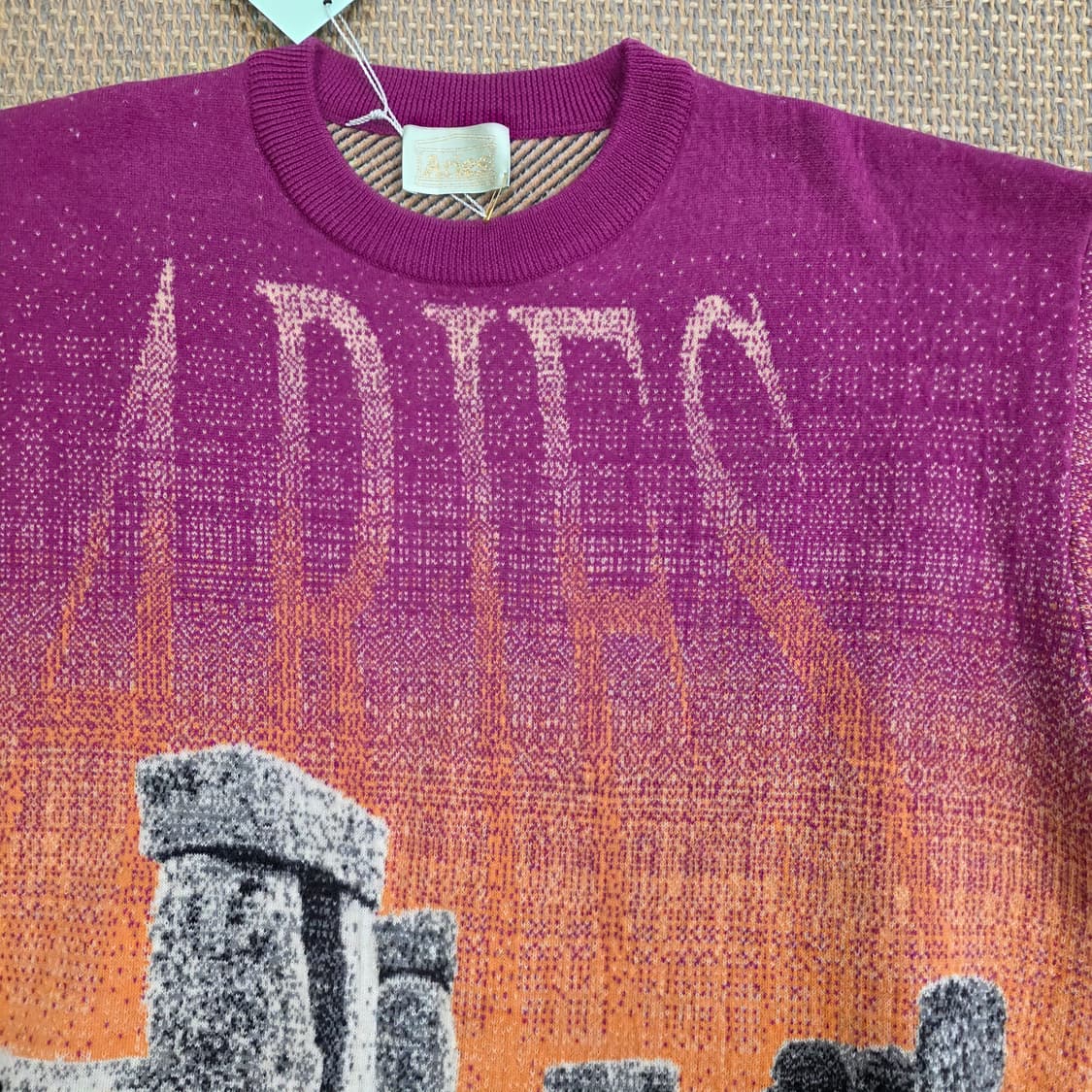 Aries 스톤헨지 석양 최상급 니트 스웨터
 상품이미지5