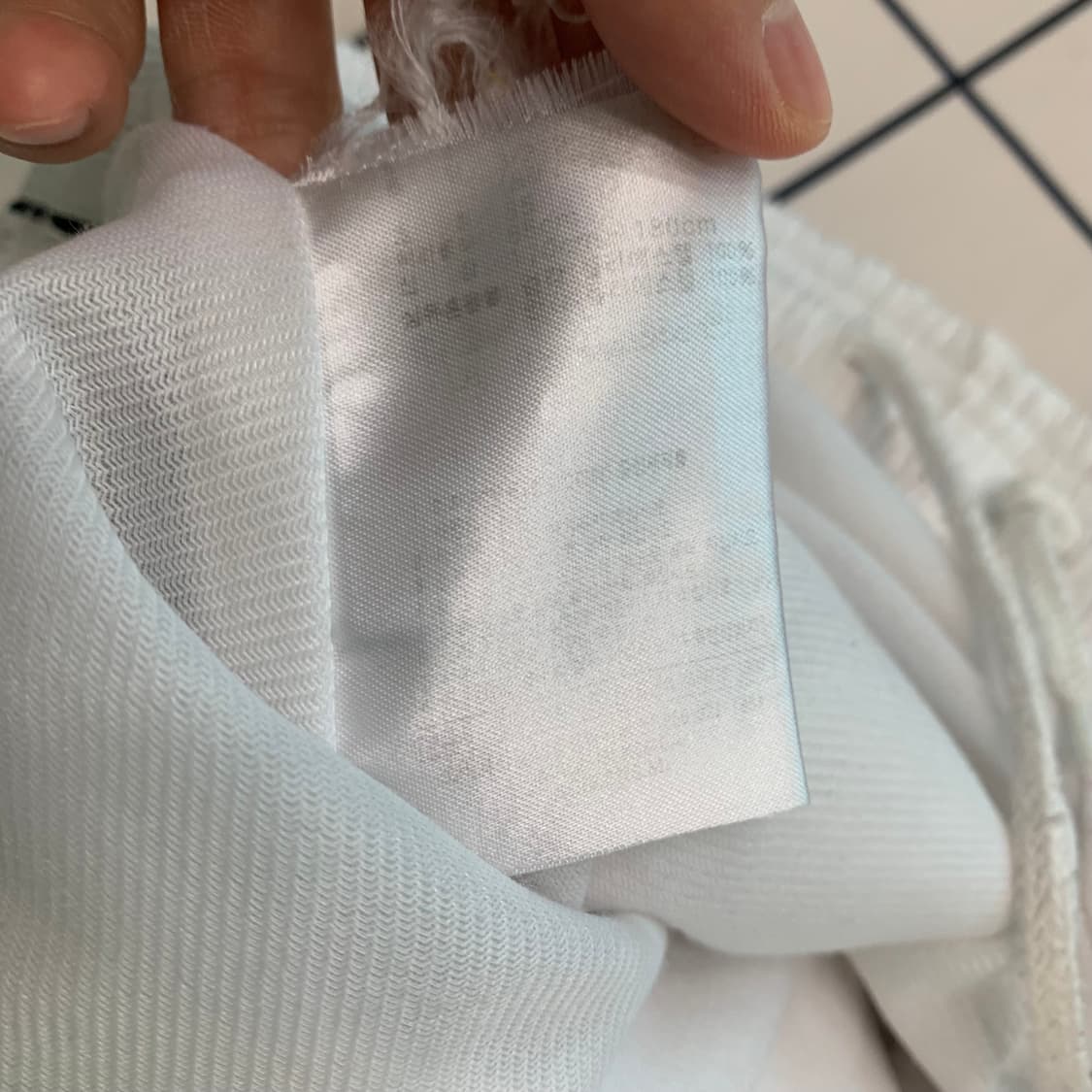 아디다스 화이트 조거팬츠 상품이미지8