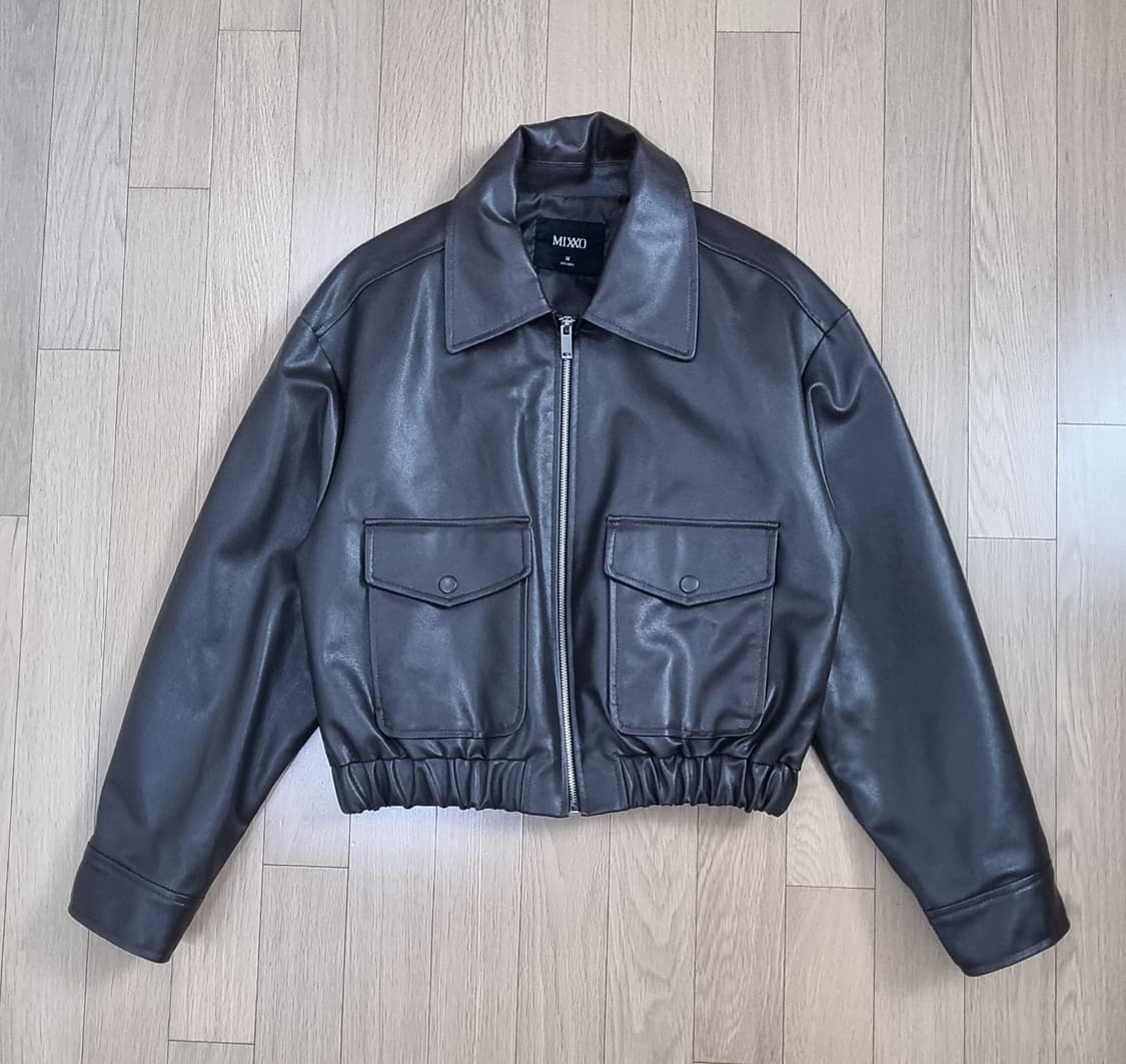 MIXXO 미쏘 페이크레더 자켓 M _ 여성 상품이미지2