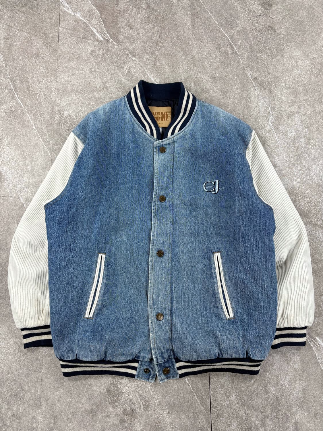 80's Cosmo Jeans Jacket Varsity 상품이미지1