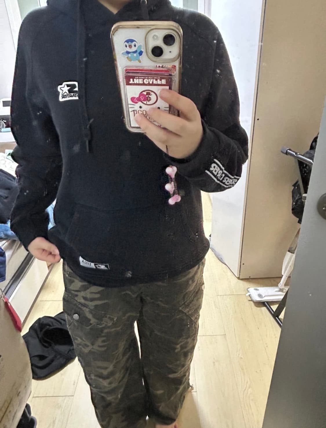 스타터 블랙라벨 후드티 상품이미지3