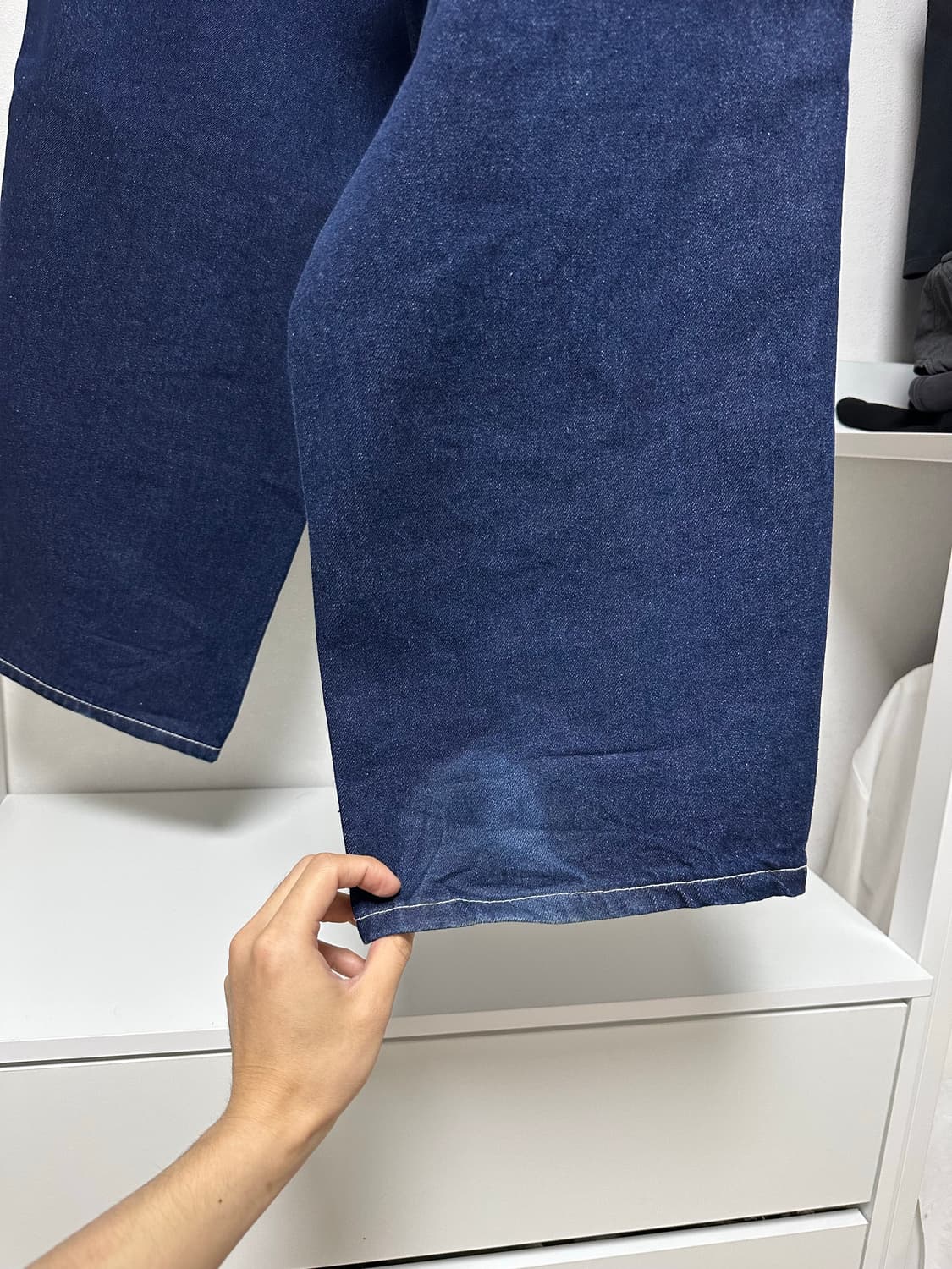 버터굿즈 와이드 배기 데님 팬츠 34 급처 상품이미지7