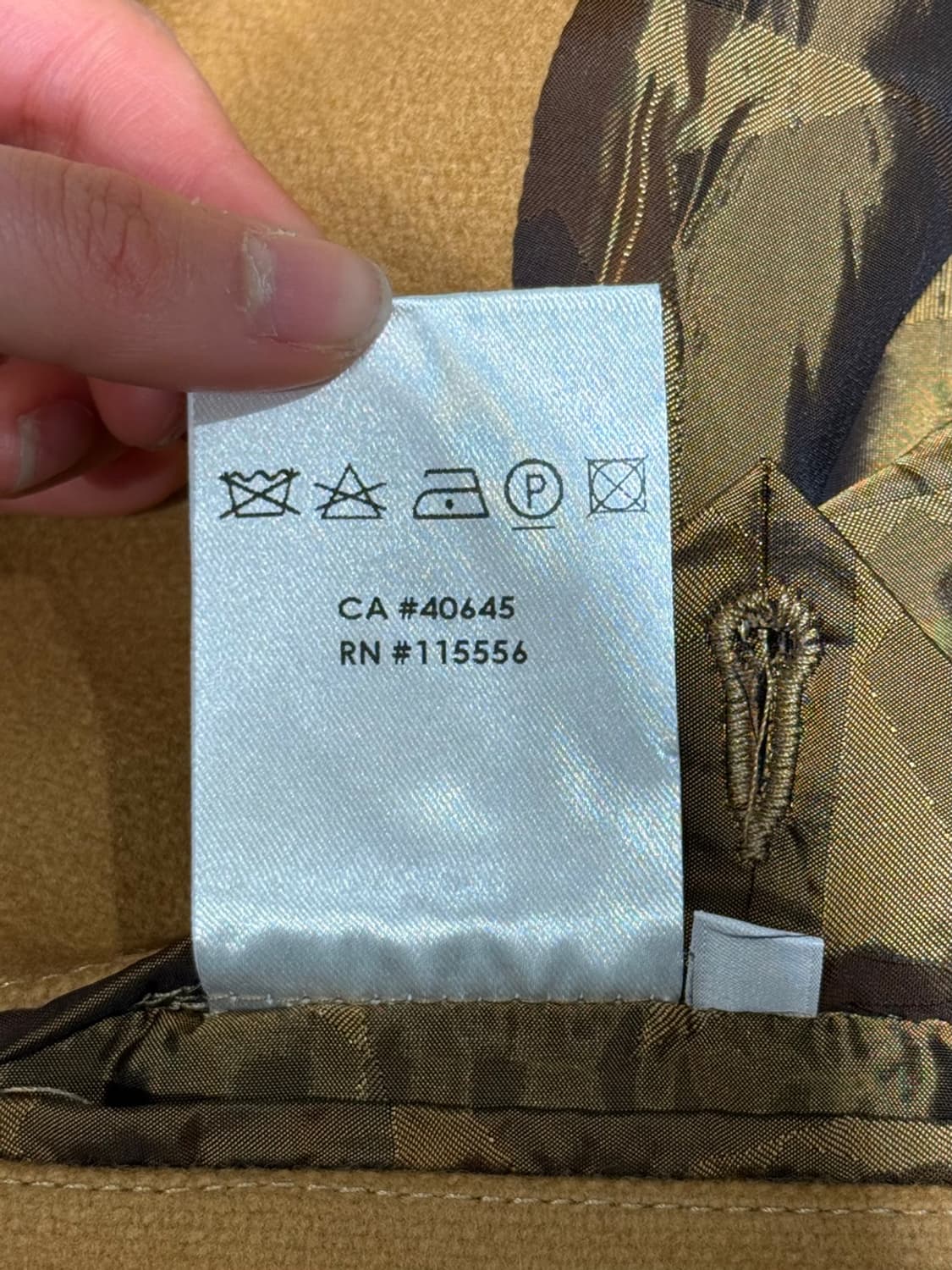 포츠 1961 카멜 레드 투톤 벨트 코트 상품이미지9