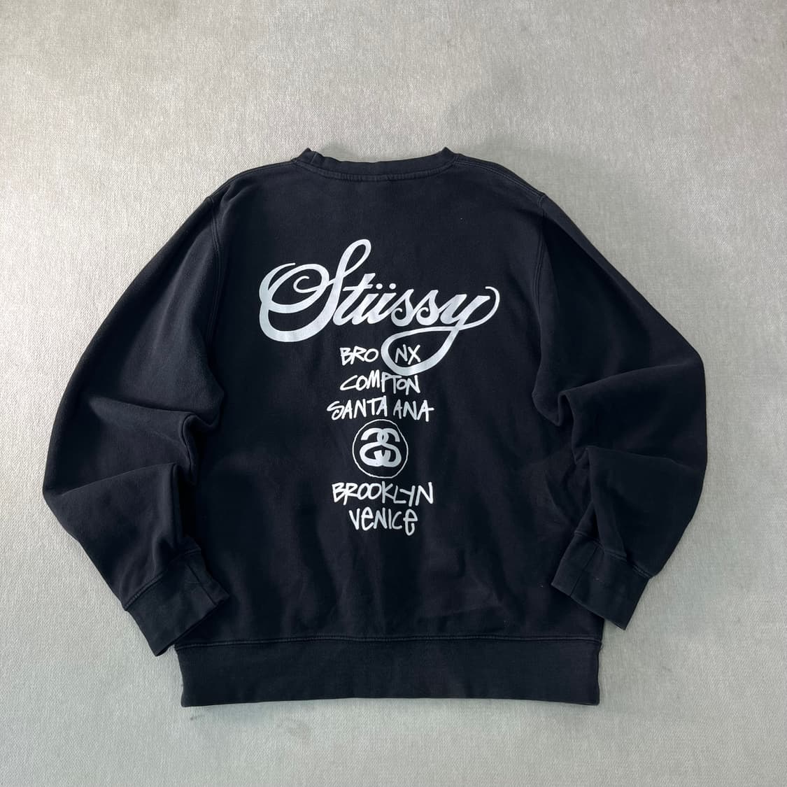 95 스투시 월드투어 크루넥 맨투맨  상품이미지2