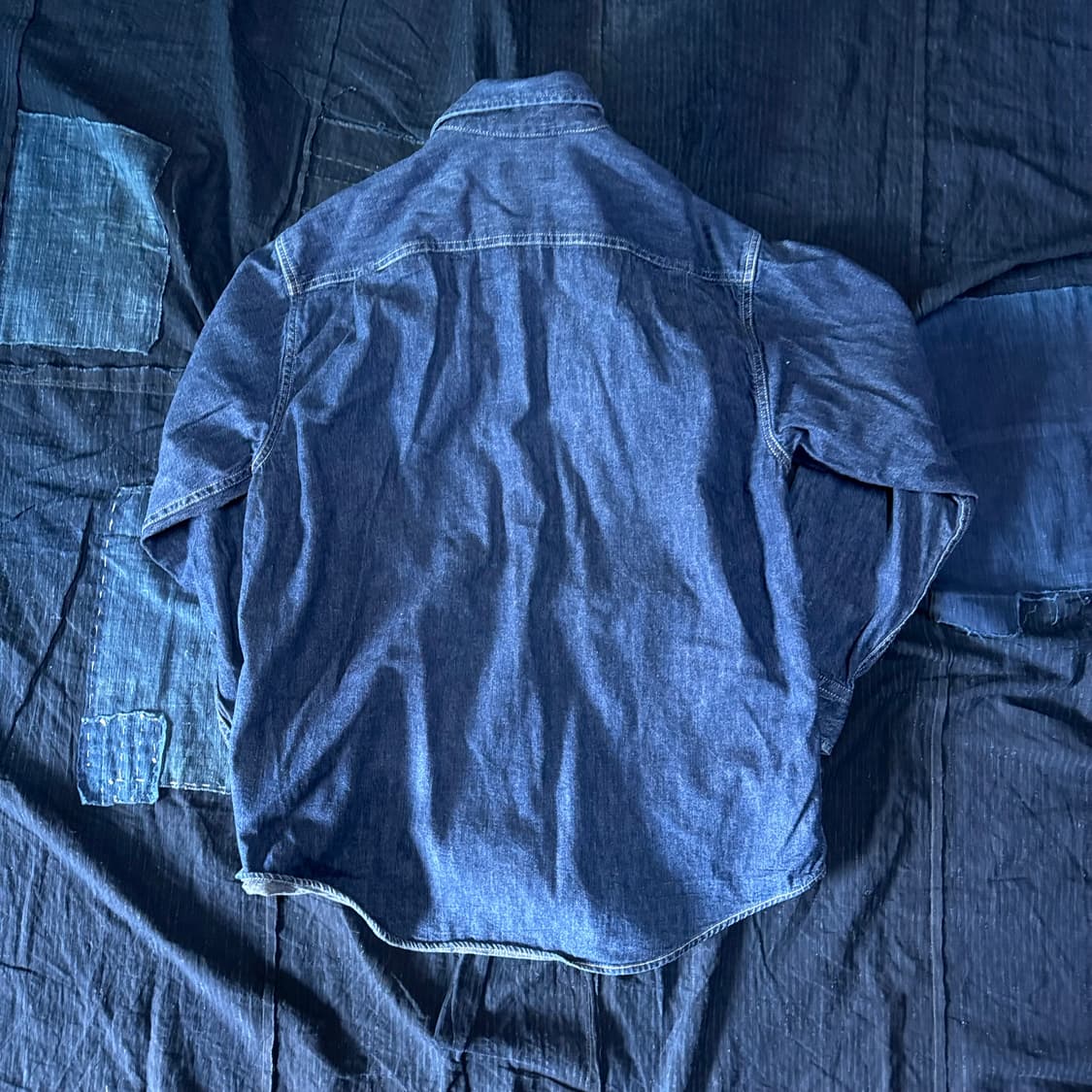 유니클로 재팬 데님 워크셔츠 M 상품이미지6