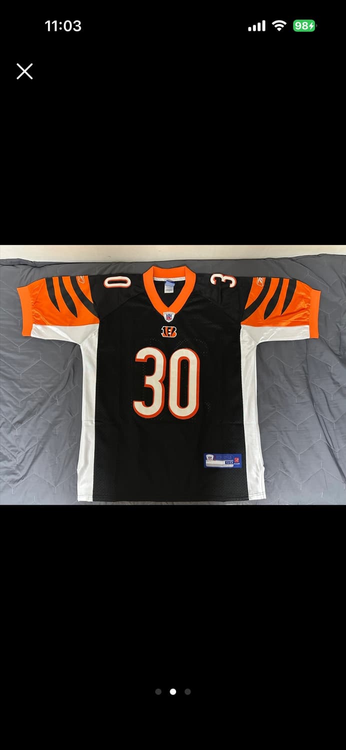 리복 NFL 신시내티 뱅갈스 유니폼 상품이미지2