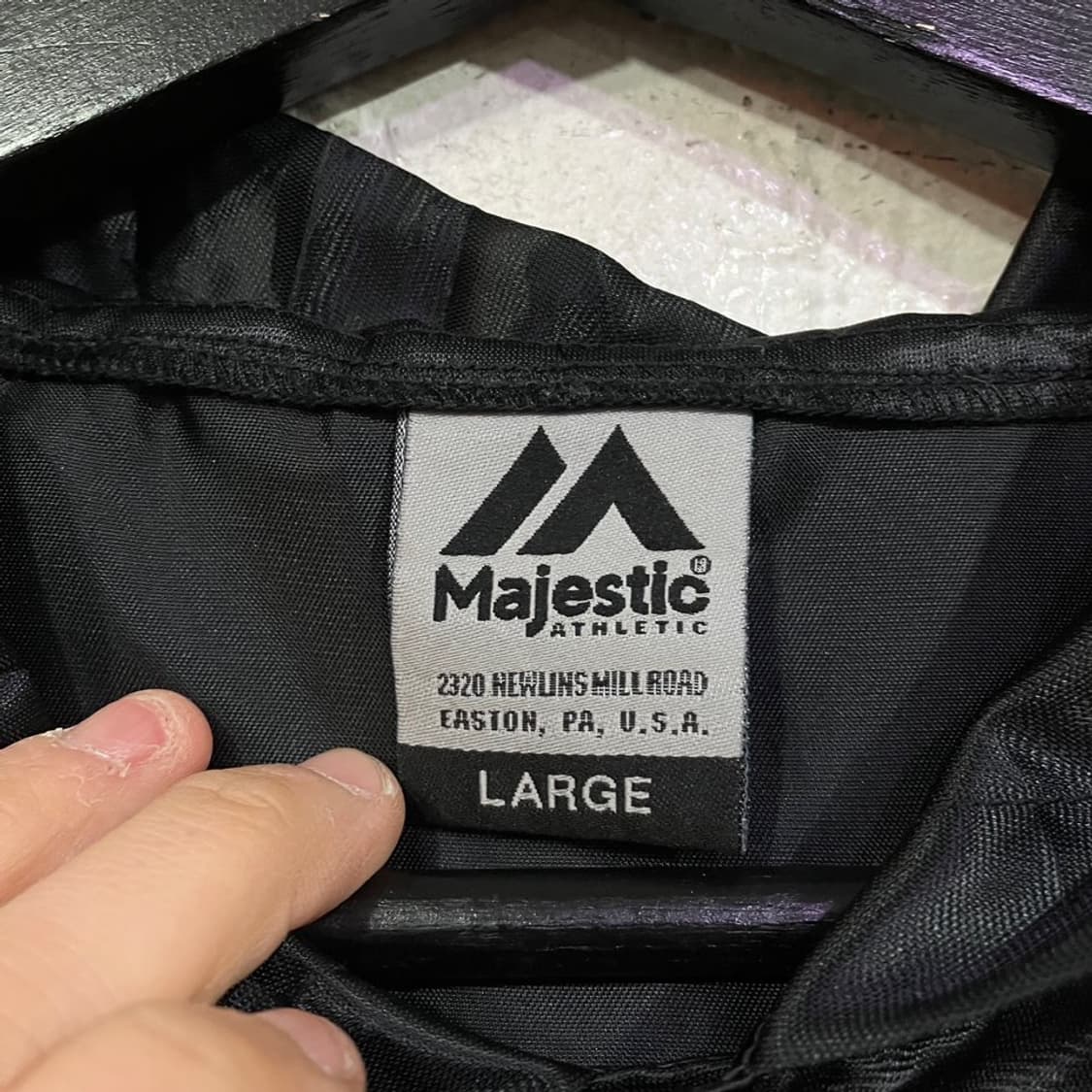 마제스틱 뉴욕양키즈 빅로고 코치자켓 상품이미지5