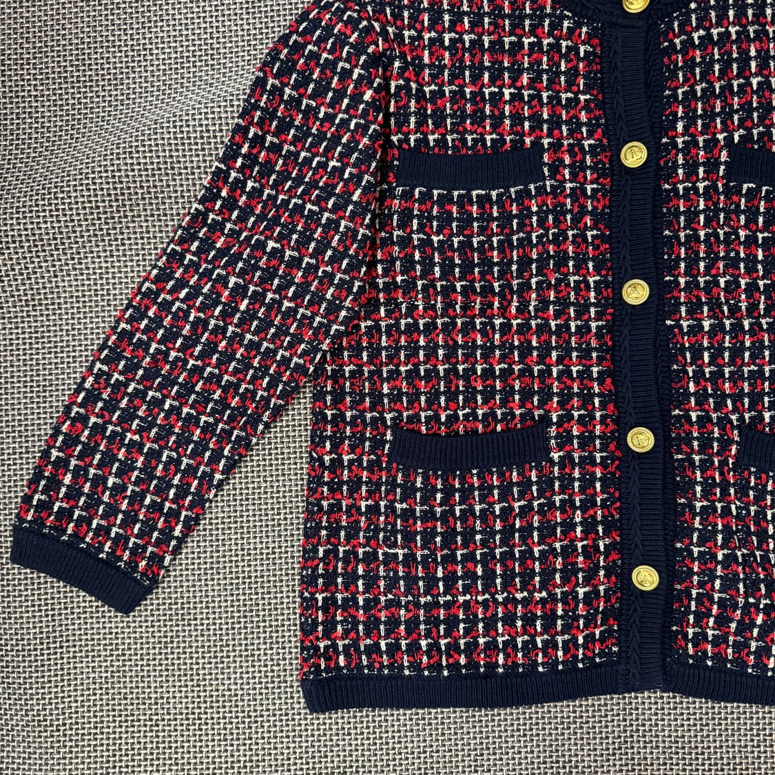 JOURNAL STANDARD 트위드 니트 가디건(F) 상품이미지4