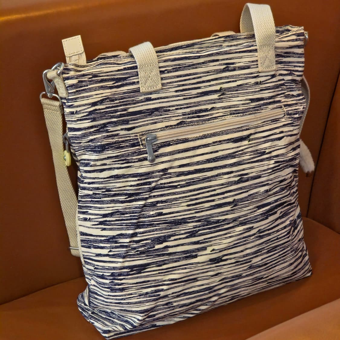 키플링 스트라이프 숄더 토트백 상품이미지6