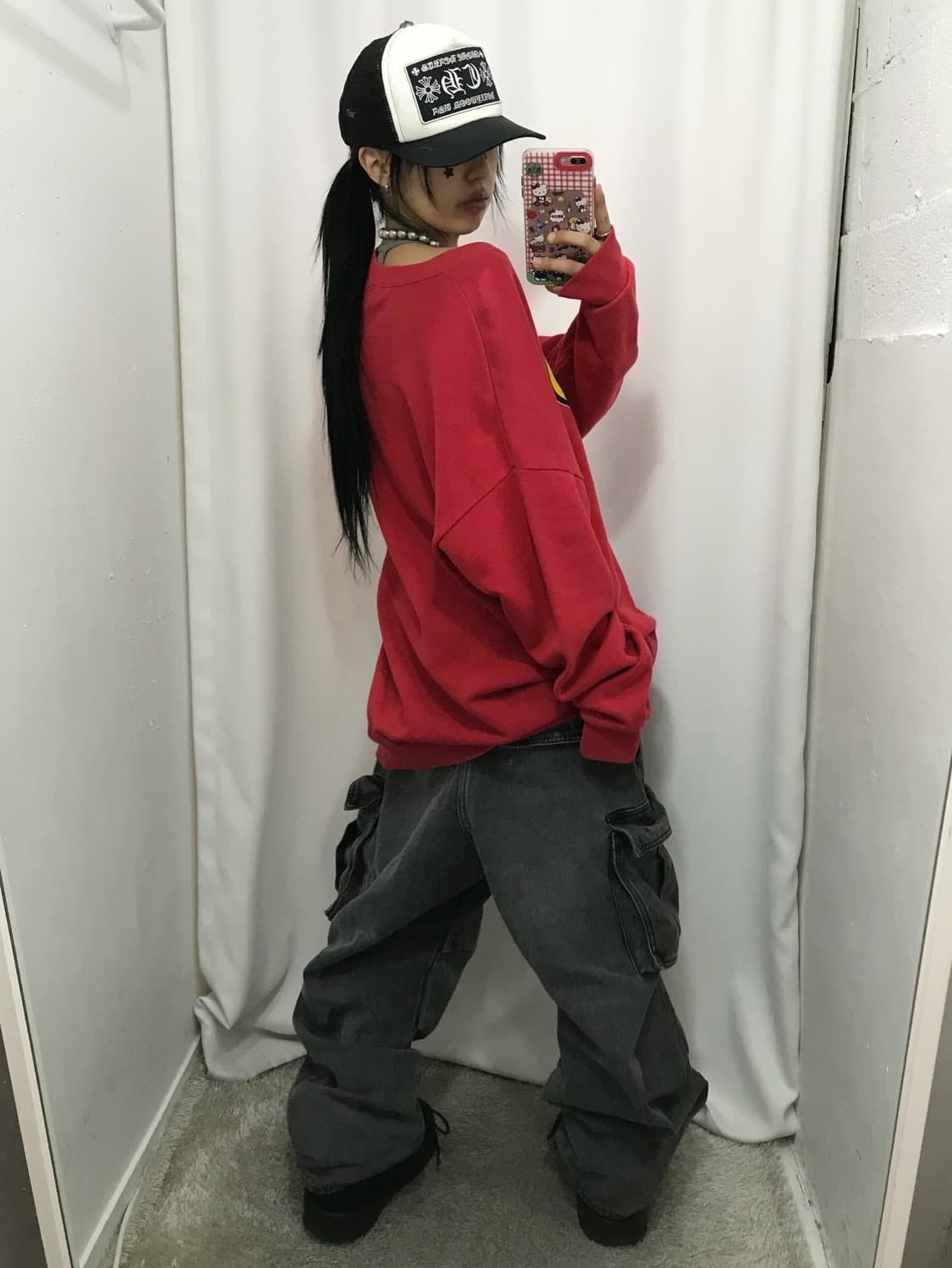 Hysteric Glamour Fxxk Bear Sweatshirts 상품이미지5