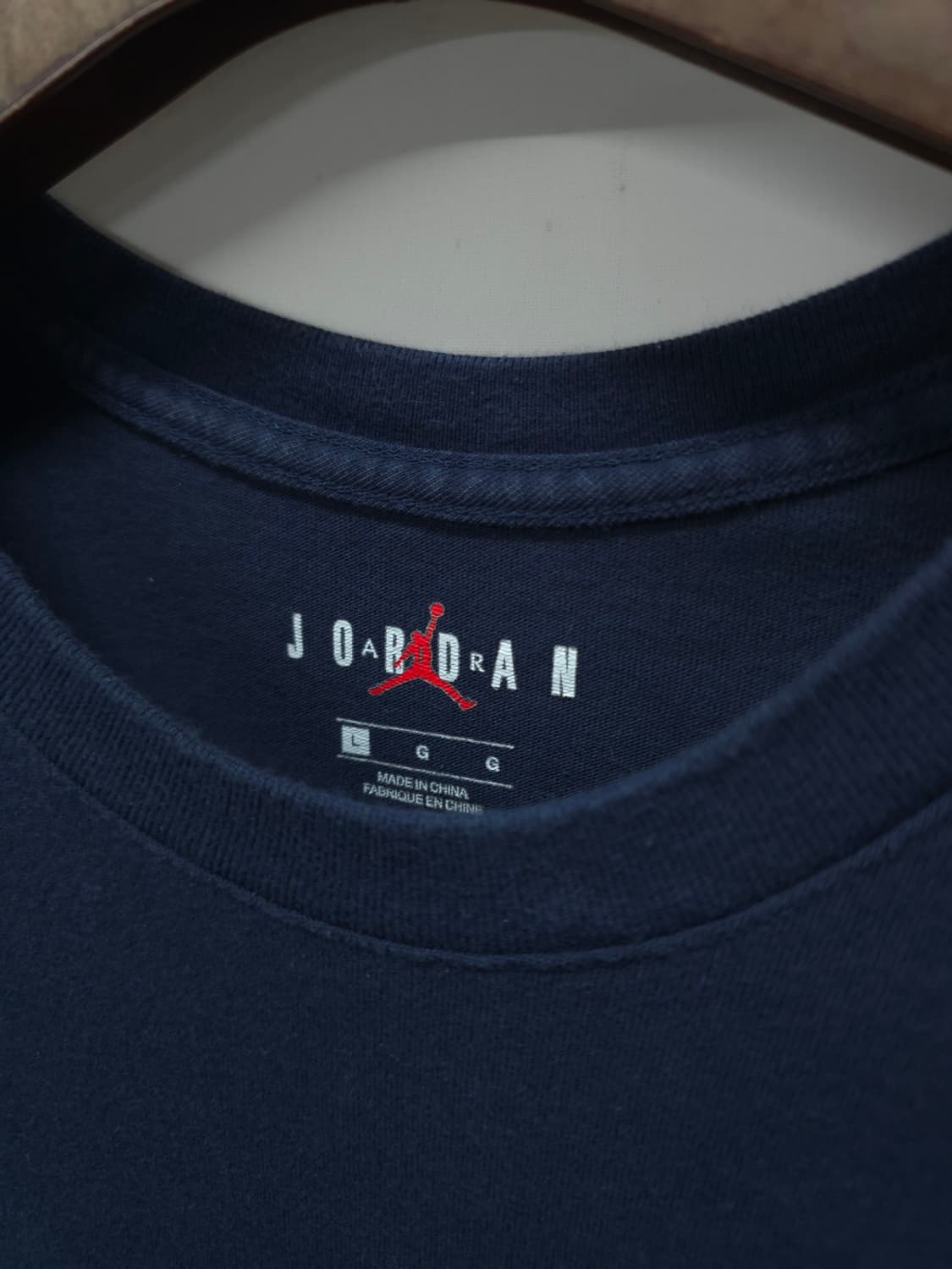 나이키 조던 윙 로고 그래픽 반팔 티셔츠 네이비 (100~105) 상품이미지5