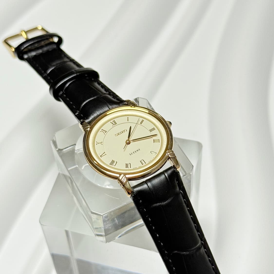 80's90's 세이코 빈티지 루센트 로마 인덱스 콤비 워치 상품이미지8