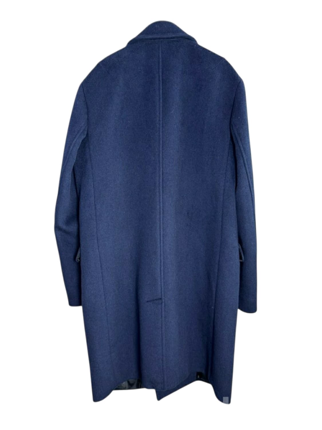 JACK&JILL(정품)지적이고 우아한 네이비컬러 울 더블코트 하프코트 상품이미지5