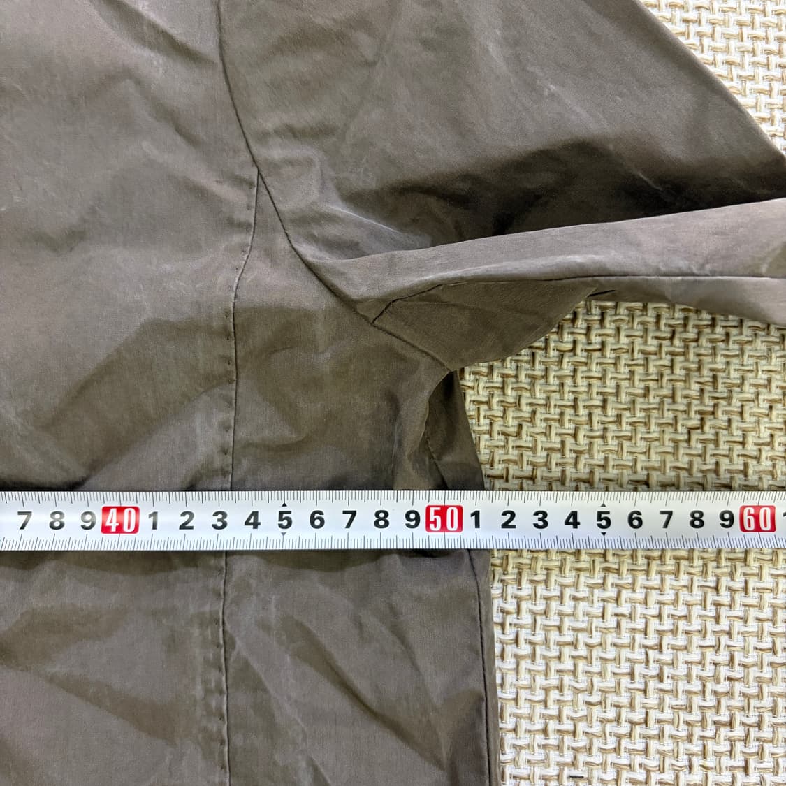 38 막스마라 바스락 카라셔츠 자켓 0608D1 상품이미지6