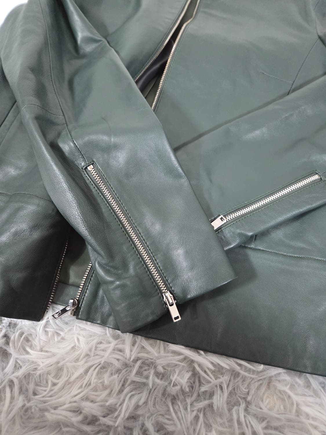 ZIO SONGZIO 양가죽 블루종 자켓 상품이미지5