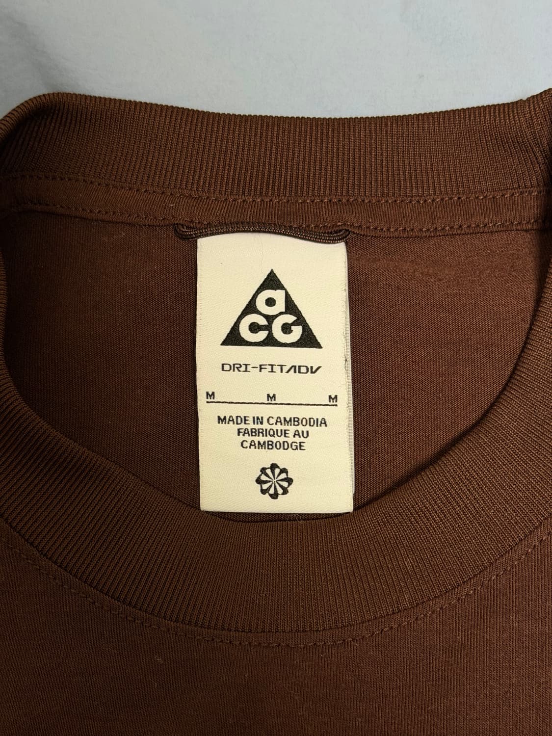 나이키 ACG 드라이핏 ADV 고트 락스 티셔츠 어스 브라운 상품이미지7