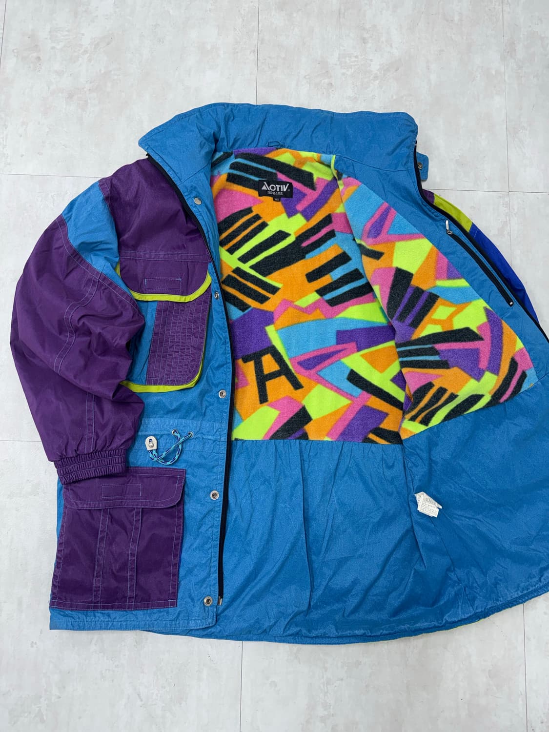 •90s 코오롱스포츠 ACTIV 스키자켓 멀티컬러 상품이미지8