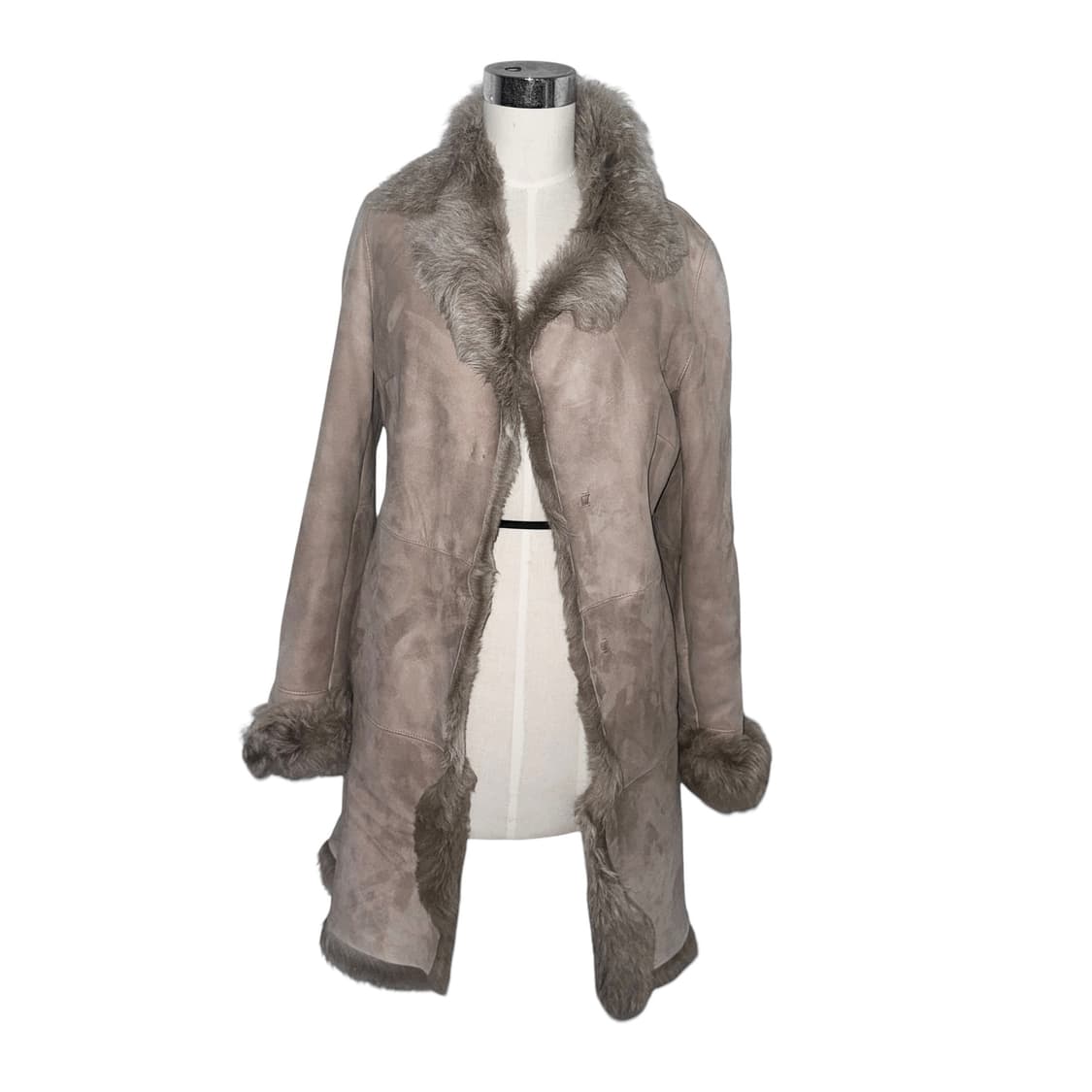 Nude Beige Long Mustang Jacket 상품이미지2