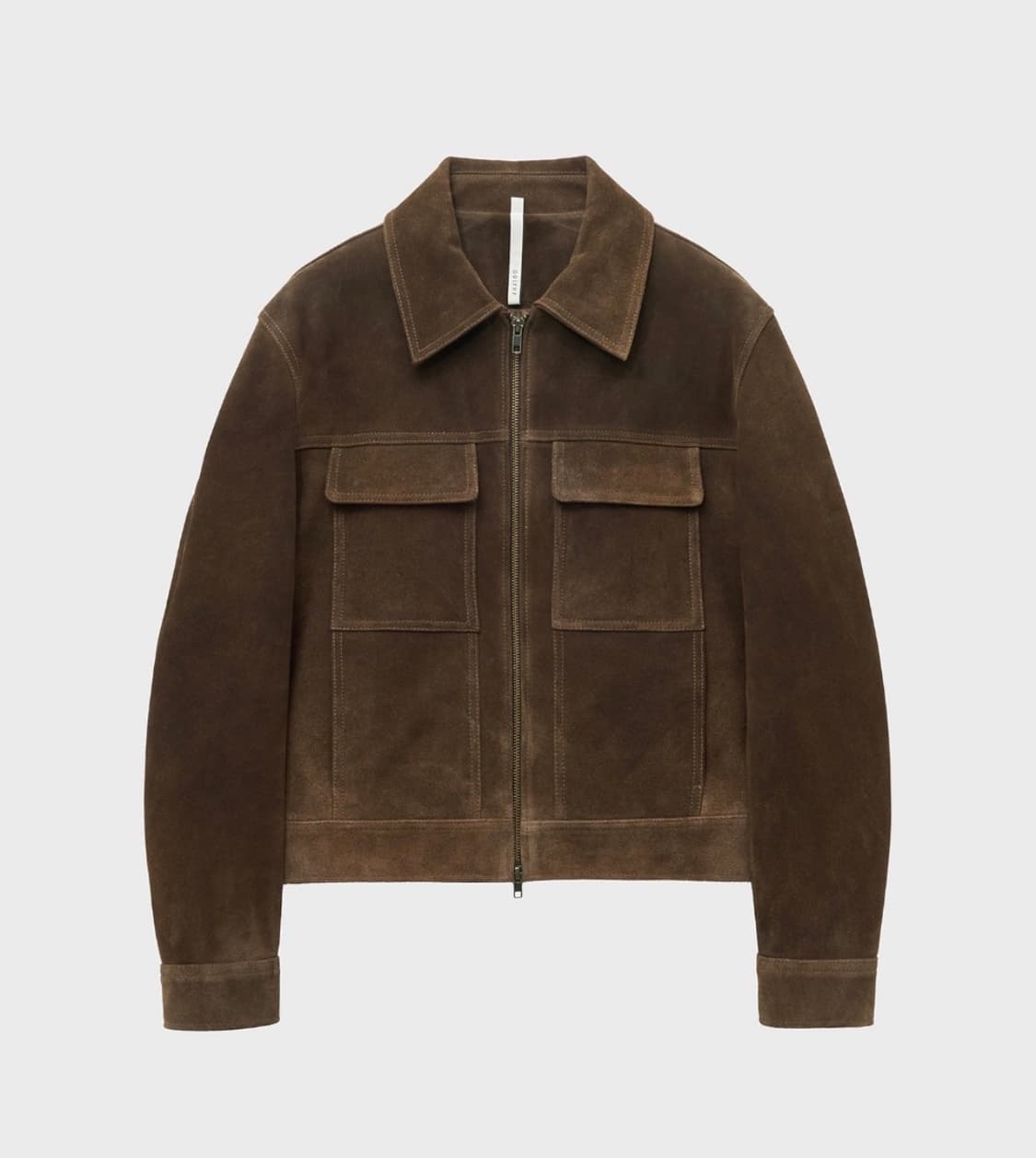 (52) 노이어 카우 스웨이드 집업 자켓 [브라운] 상품이미지1