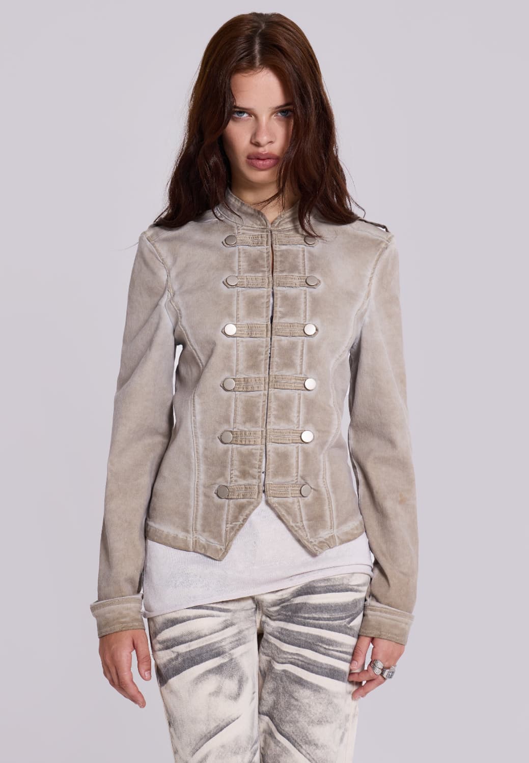 제이디드 런던 레벨 자켓 클레이 상품이미지1