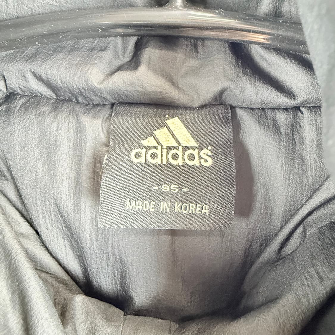 (95) 아디다스 덕다운 올드스쿨 경량 패딩 블랙 상품이미지5